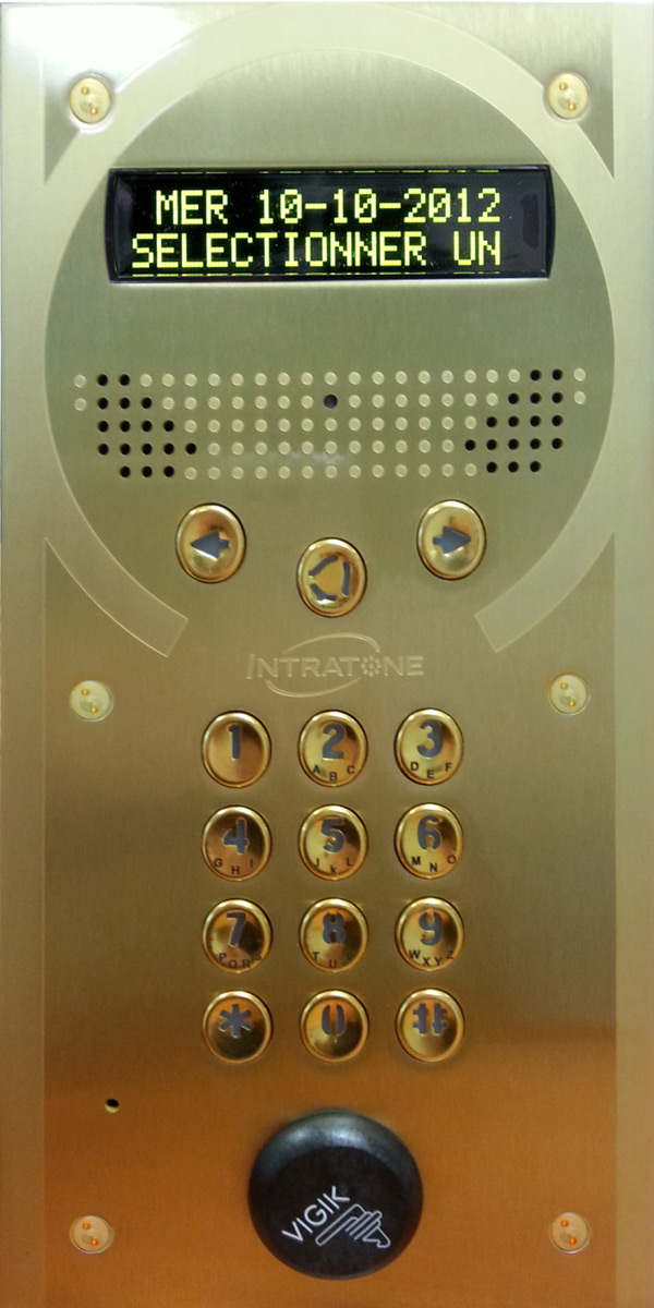 Interphone téléphonique